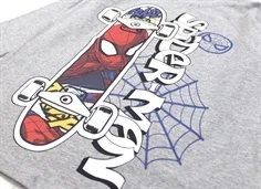 Name It grey melange Spiderman top